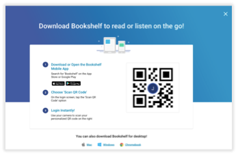 Bookshelf download instructions