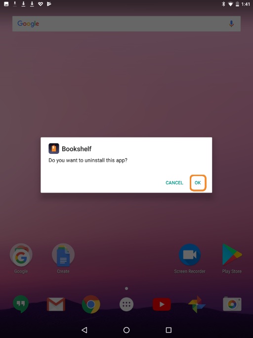 confirm delete picture