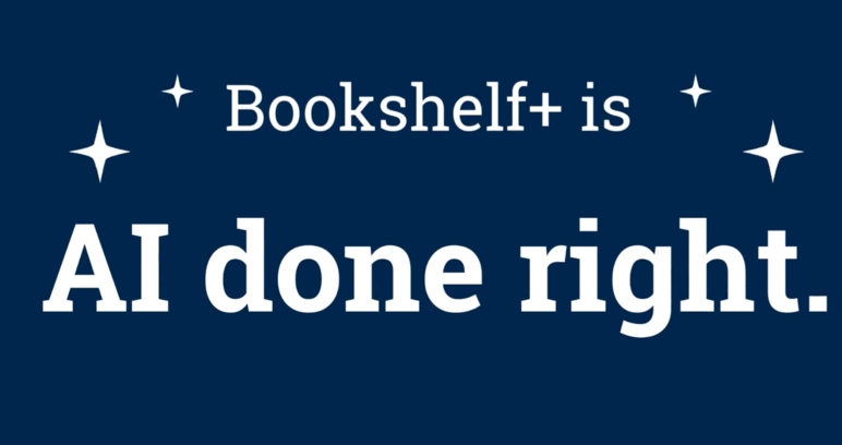 Bookshelf+ is AI done right